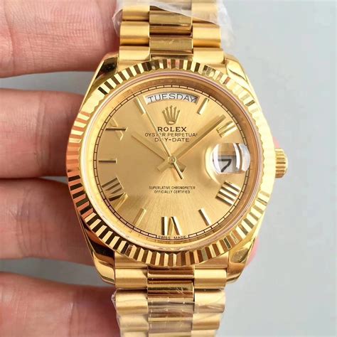 rolex presidential gold replica|rolex day date alternative.